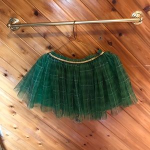 Green plaid tutu